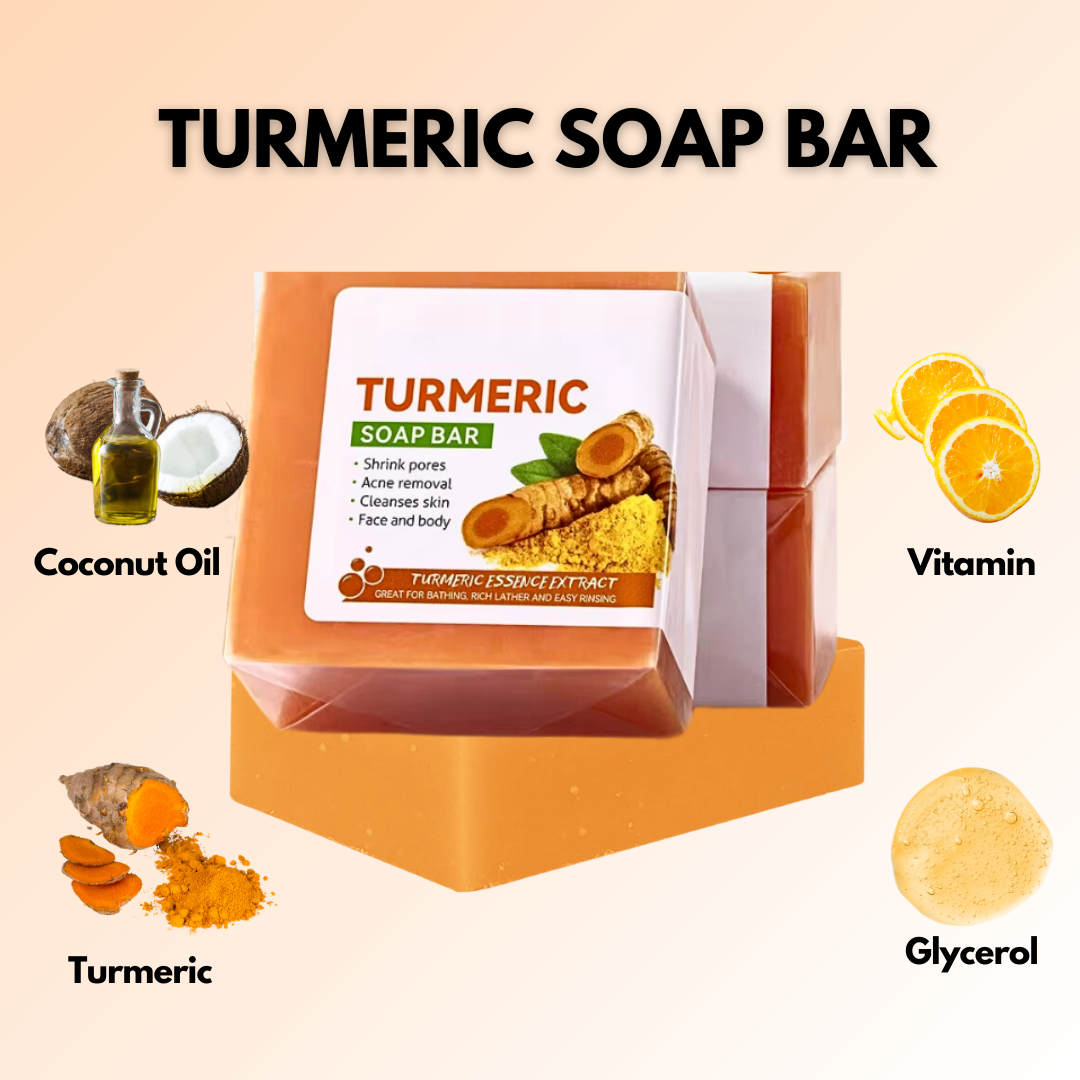 Turmeric soap bar - Pack of 2